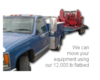 Engine Parts Unlimited mobile service truck and trailer
