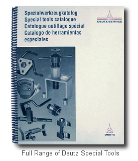 Deutz tools and manuals catalog